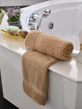 Towels Plain Beige Dyed